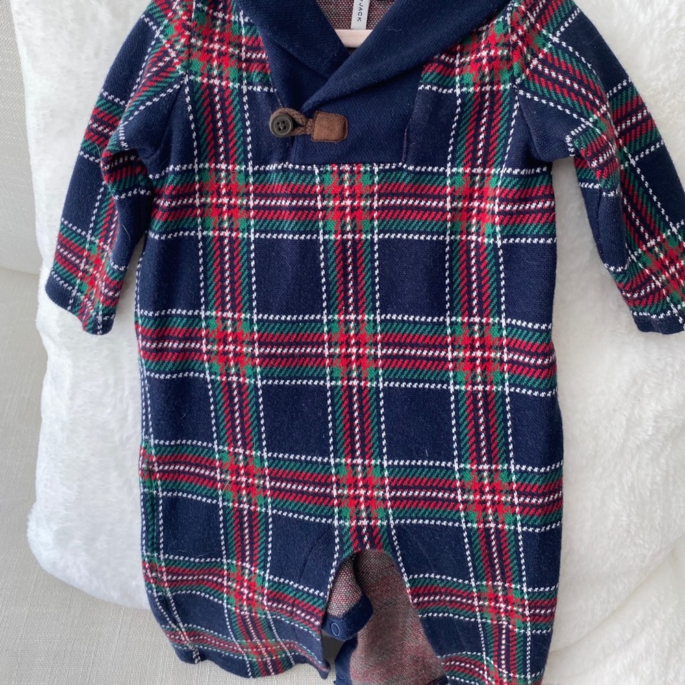 Janie and Jack snap up coverall size 6-12mo
